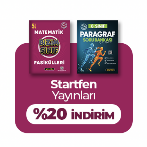 Startfen Kitaplarında %20 İndirim